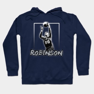 David Robinson\\Legend Basketball Player Vintage Style Hoodie